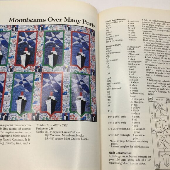 Bright Ideas for Lap Quilting Georgia Bonesteel Patterns Instructions Hardbound - Picture 5 of 10